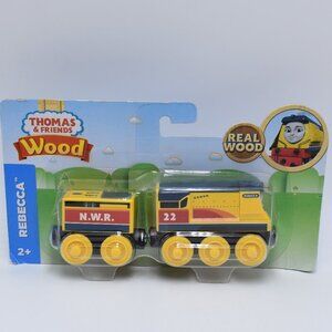 Rebecca N.W.R 22 Thomas & Friends Wooden Railway Series Train Engine Fisher Pric